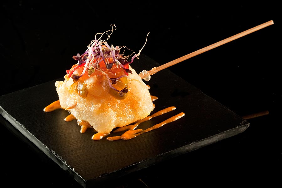 Cod tempura